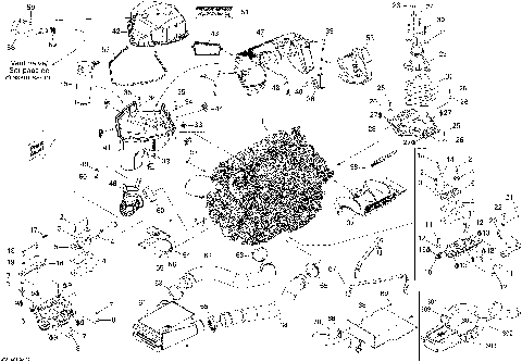 01- Engine And Air Intake Silencer