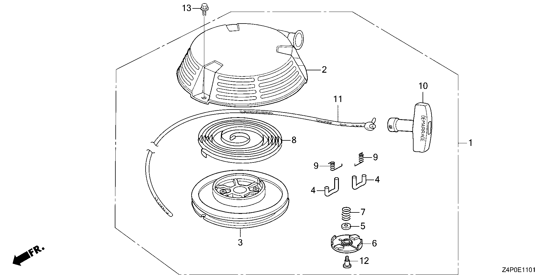 all Honda Power Equipment Parts-Finder Diagrams | Linwood Cycle
