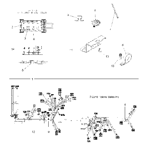 ELECTRICAL, HARNESS - A11ZN55AA/AQ/AZ (49ATVHARNESS11SP550)