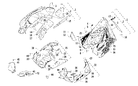 SKID PLATE AND SIDE PANEL ASSEMBLY [98440]