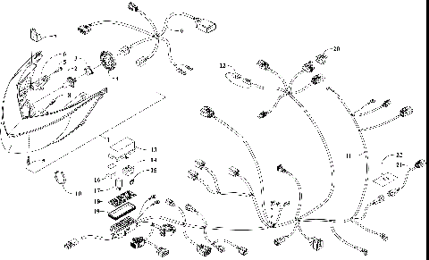 HEADLIGHT AND WIRING ASSEMBLIES [107414]