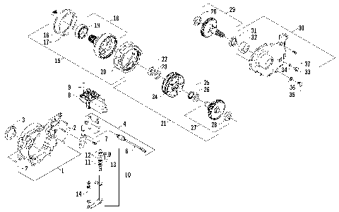 GEARCASE ASSEMBLY [86833]