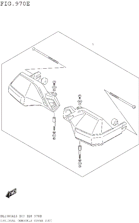 OPTIONAL (KNUCKLE COVER SET)