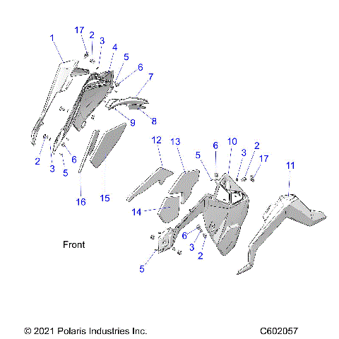 BODY, SIDE PANELS AND TRIM - S22TLT6REL (C602057