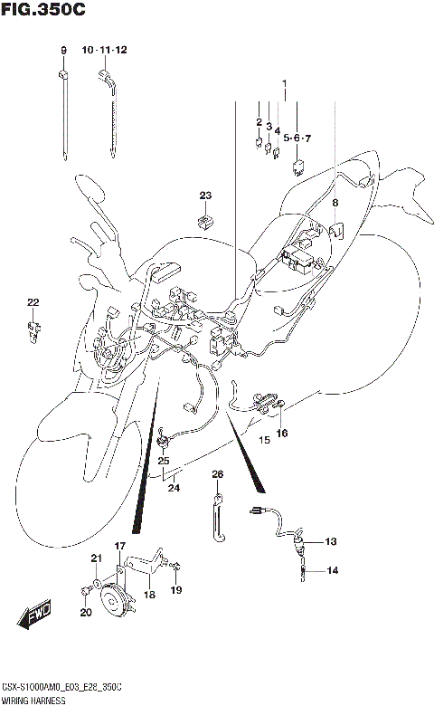 WIRING HARNESS (E03)