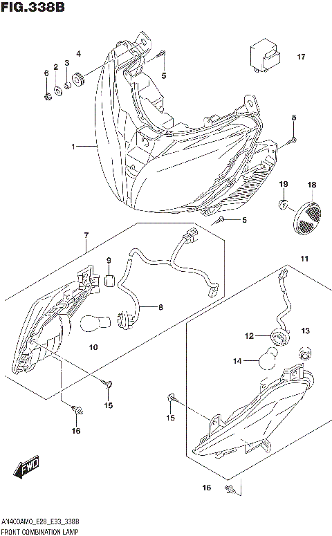 FRONT COMBINATION LAMP