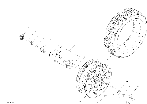 07- Drive System, Front - Except Package LTD