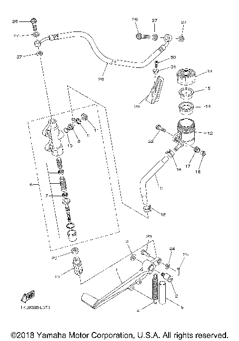REAR MASTER CYLINDER