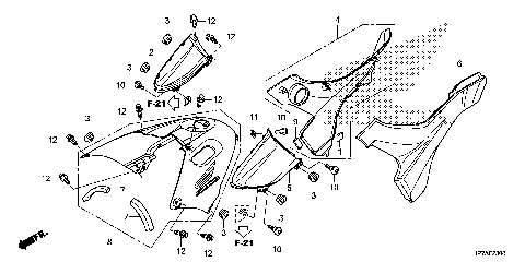 SIDE COVER@TANK COVER