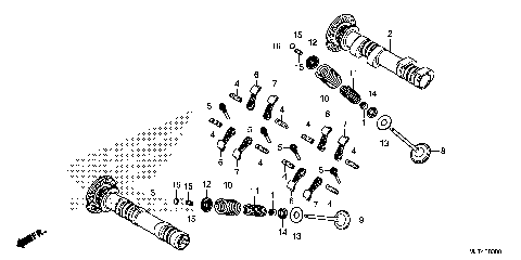 CAMSHAFT@VALVE (FR.)