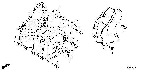 LEFT CRANKCASE COVER
