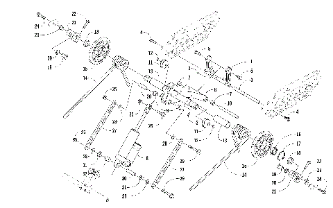 REAR SUSPENSION REAR ARM ASSEMBLY [102689]