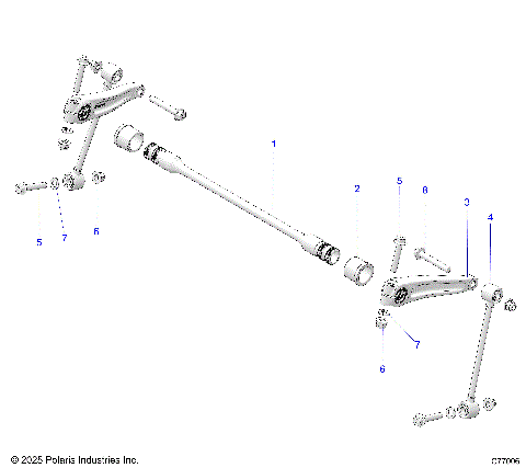 SUSPENSION, FRONT STABILIZER BAR - Z25RRL2KAL (C77006)