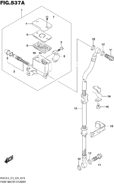 FRONT MASTER CYLINDER
