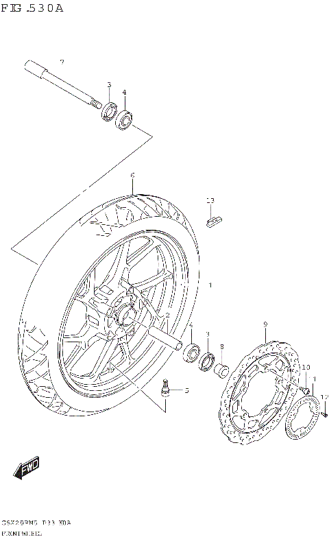FRONT WHEEL
