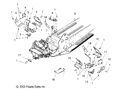 CHASSIS, FRONT - S07PC7JS/JE (49SNOWCHASSIS07DRGN)