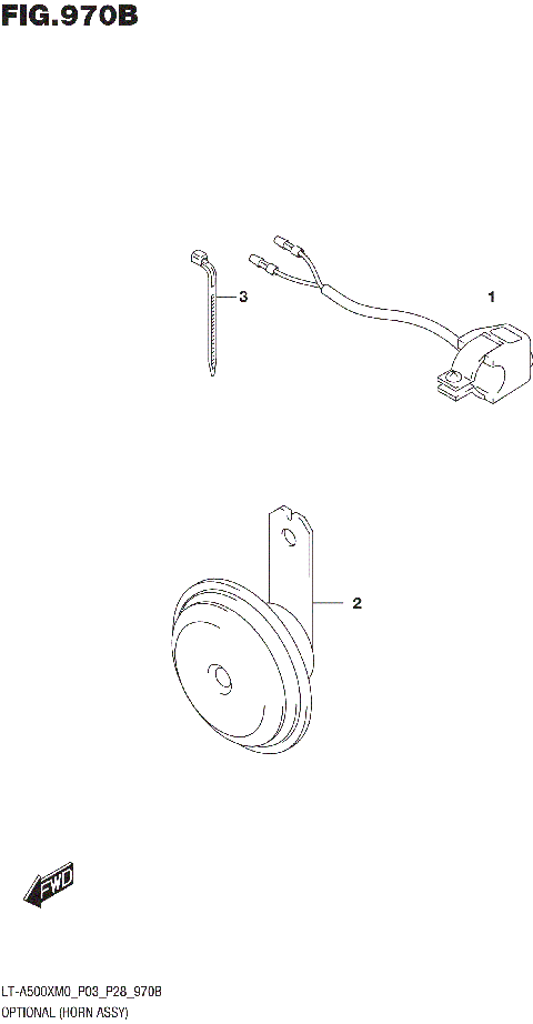 OPTIONAL (HORN ASSY)