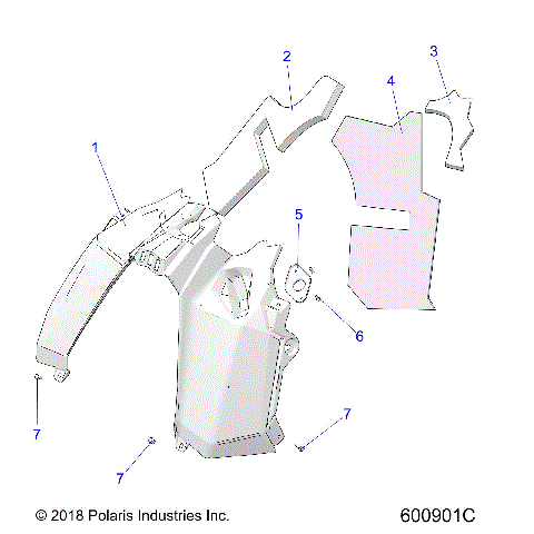 BODY, CONSOLE - S19EHM8PS ALL OPTIONS (600901C)