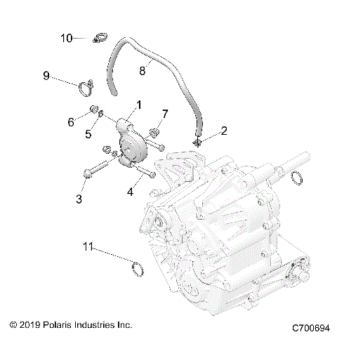 DRIVE TRAIN, MAIN GEARCASE MOUNTING - R21RRB99AZ/BZ (C700694)
