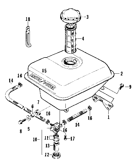 FUEL TANK ASSEMBLY [74882]