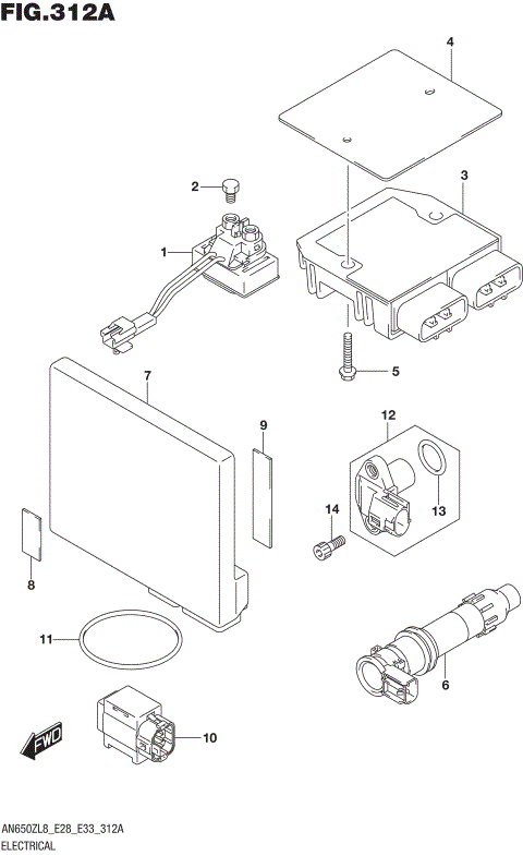 ELECTRICAL (AN650ZL8 E28)