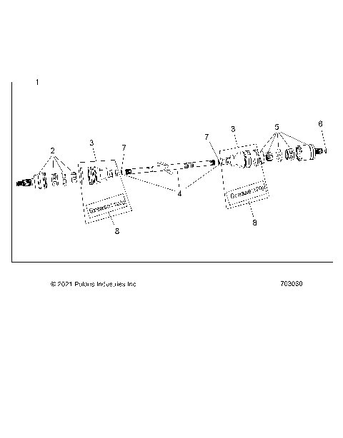 DRIVE TRAIN, HALF SHAFT, FRONT - Z24RGC2KAH/BH (703030)