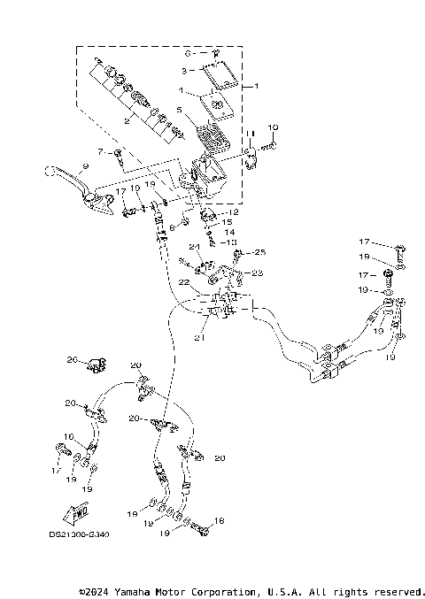 FRONT MASTER CYLINDER