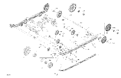 08- Rear Suspension XTerrain - 600R E-TEC  -  Lower Section