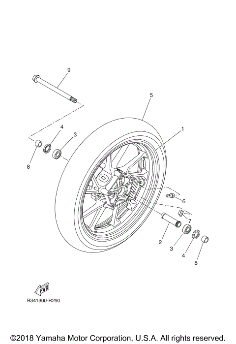 FRONT WHEEL