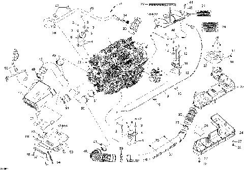 01- Engine And Air Intake Silencer