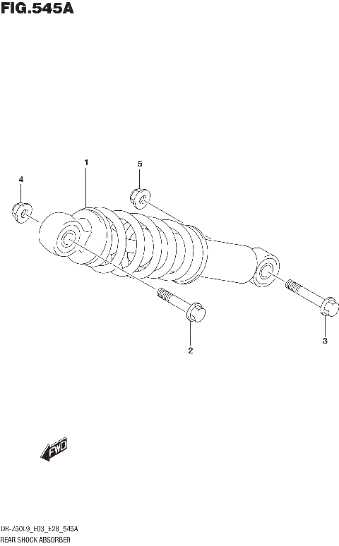 REAR SHOCK ABSORBER