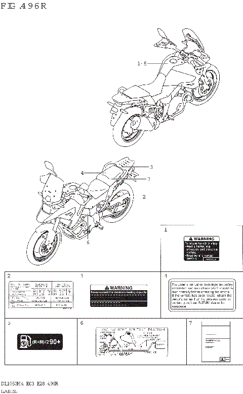 LABEL (DL1050RJ:E33)