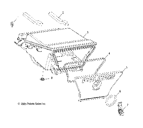 STORAGE, REAR - A07MH46AA/AZ (4999200059920005A07)
