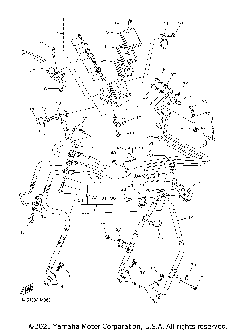 FRONT MASTER CYLINDER