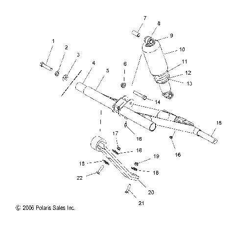 TORQUE ARM, FRONT (M-10) - S07PD7FS/PD7FE (49SNOWFTAFSTIQ)