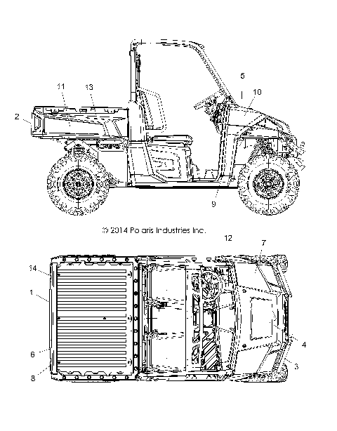 BODY, DECALS, GRAPHIC - R15RTA/E87 ALL OPTIONS (49RGRDECAL15900XP)