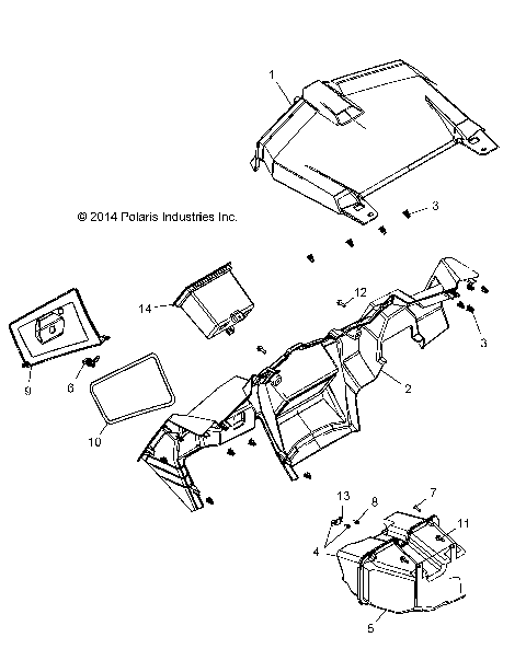 BODY, DASH AND GLOVEBOX - Z16VBE87FR/NR/JR (49RGRDASH15RZR900)