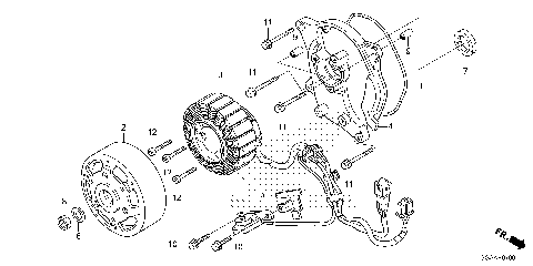 ALTERNATOR STATOR