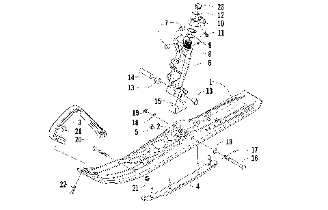 SKI AND SPINDLE ASSEMBLY [89651]