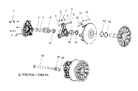 CLUTCH, DRIVE - S07PC7JS/JE (49SNOWDRIVECLUTCH07DRGN)