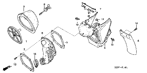 AIR CLEANER ('05-'07)