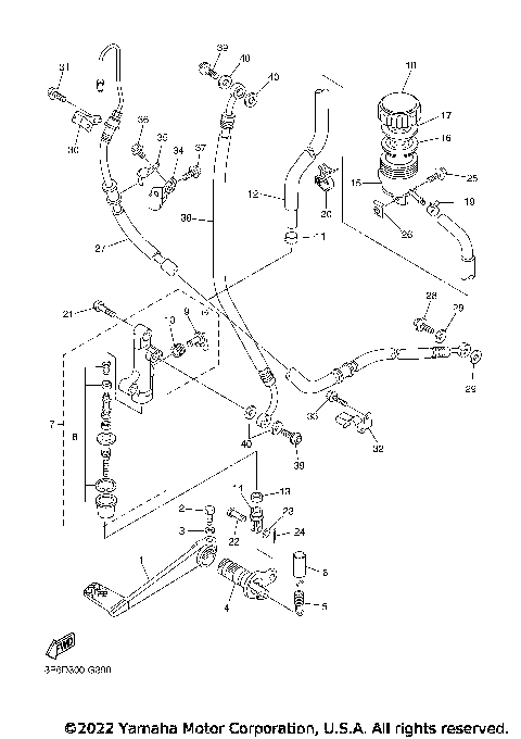 REAR MASTER CYLINDER