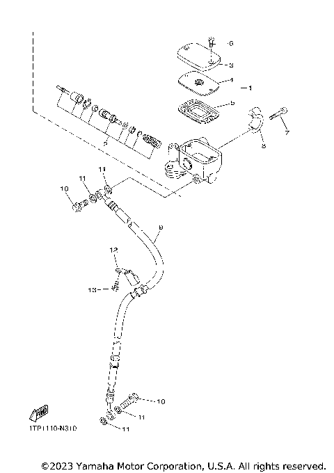 FRONT MASTER CYLINDER