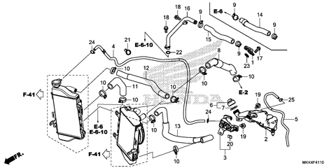 RADIATOR HOSE@WATER PIPE