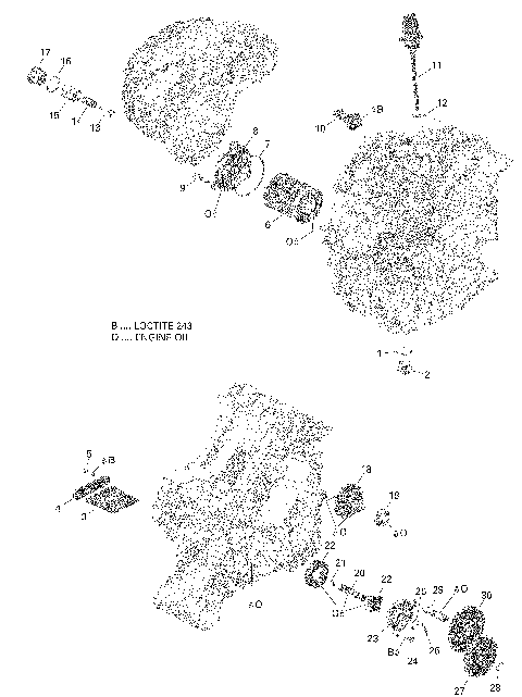 01- Engine Lubrication Version 1 Except North Edition