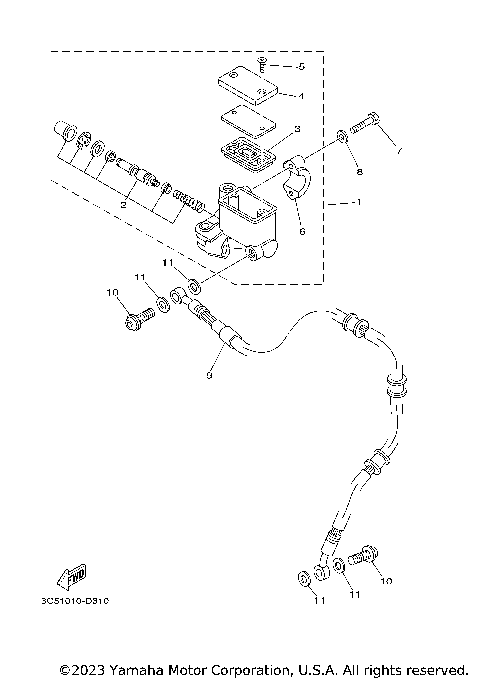 FRONT MASTER CYLINDER