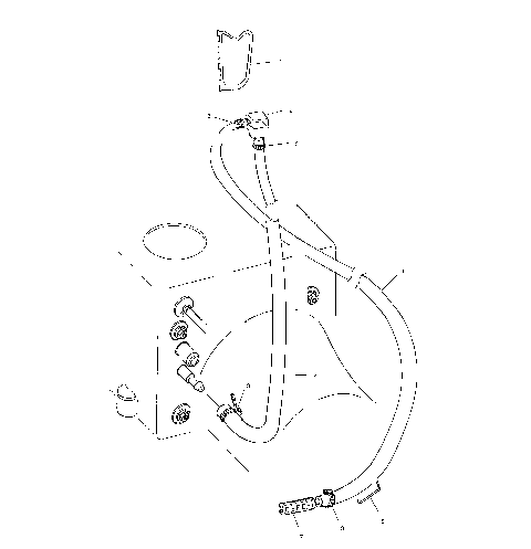 WATER SIPHON - W004999D (4955805580B014)