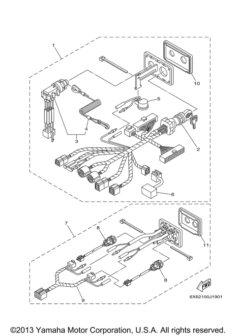 SWITCH  PANEL TWIN (MAIN)