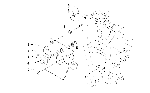 LICENSE PLATE HOLDER ASSEMBLY [96480]
