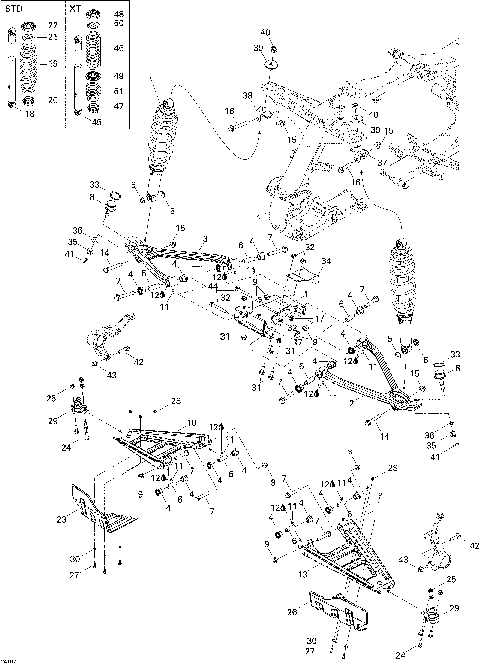 07- Front Suspension XT
